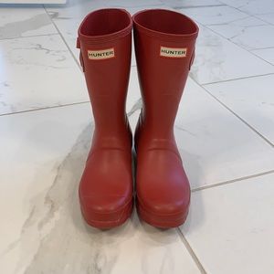Hunter short boot size 8